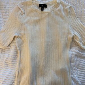 Banana Republic Ribbed Short Sleeve Sweater